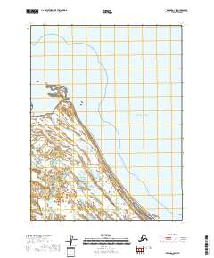 Iliamna A-2 SW topographic map thumbnail