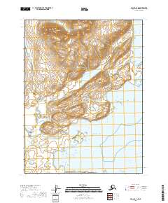 Iliamna A-4 NE 2018 topographic map thumbnail