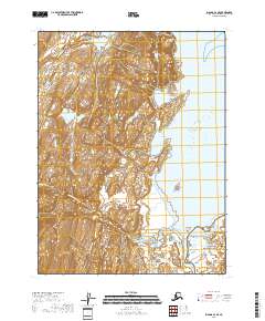 Iliamna A-4 SE topographic map thumbnail