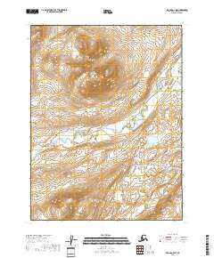 Iliamna A-4 SW topographic map thumbnail