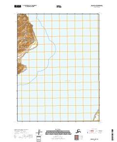 Iliamna B-2 NW topographic map thumbnail