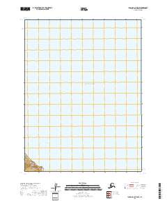 Iliamna B-2 OE E NW topographic map thumbnail