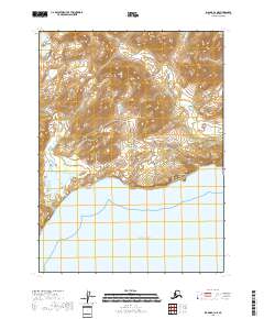 Iliamna B-3 NE topographic map thumbnail