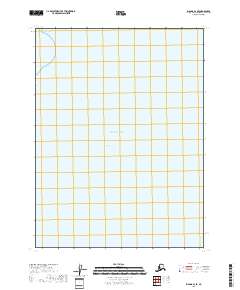 Iliamna B-3 SE topographic map thumbnail