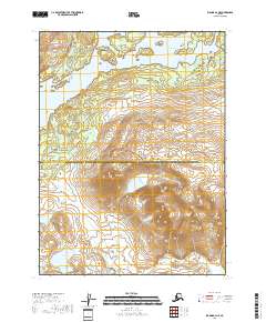 Iliamna B-4 NE 2018 topographic map thumbnail