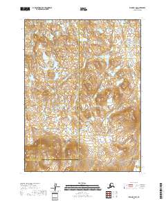 Iliamna B-4 SW topographic map thumbnail