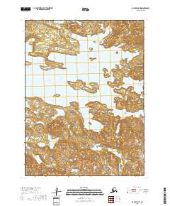 Iliamna B-5 NE topographic map thumbnail