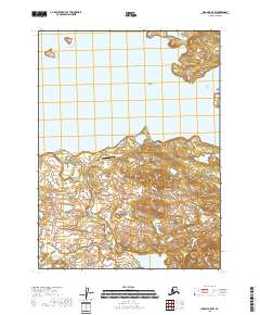 Iliamna B-5 NW topographic map thumbnail