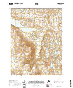 Iliamna B-5 SE 2018 topographic map thumbnail