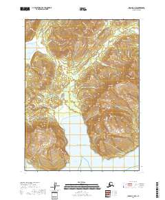 Iliamna C-1 NW topographic map thumbnail