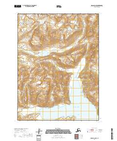 Iliamna C-2 NW topographic map thumbnail