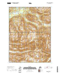 Iliamna C-3 NE 2018 topographic map thumbnail