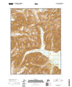 Iliamna C-3 SE topographic map thumbnail