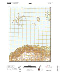 Iliamna C-4 NW topographic map thumbnail