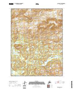 Iliamna C-4 SW topographic map thumbnail