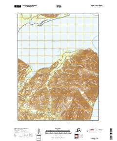 Iliamna D-1 SE topographic map thumbnail