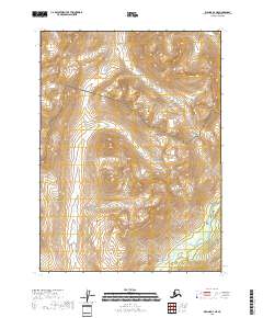 Iliamna D-3 NE topographic map thumbnail