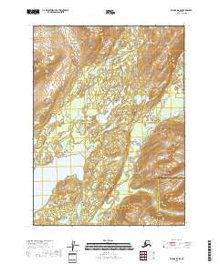 Iliamna D-3 SE topographic map thumbnail