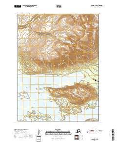 Iliamna D-4 SE topographic map thumbnail