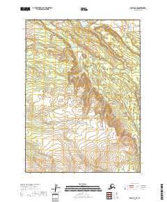 Kenai A-3 SW 2018 topographic map thumbnail