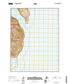 Kenai A-7 SW topographic map thumbnail
