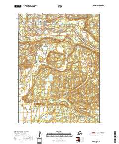 Kenai B-3 NW 2018 topographic map thumbnail