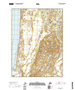 Kenai B-4 NE 2018 topographic map thumbnail