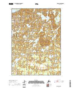 Kenai C-4 NE 2018 topographic map thumbnail