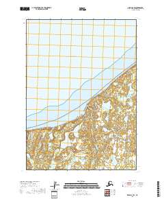Kenai D-3 SW 2018 topographic map thumbnail