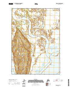 Kenai D-5 NW topographic map thumbnail