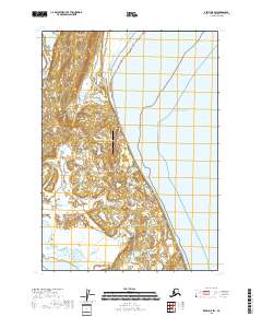 Kenai D-5 SW topographic map thumbnail