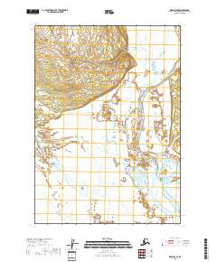 Kenai D-6 SE topographic map thumbnail