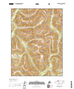 Ketchikan B-2 NE 2018 topographic map thumbnail
