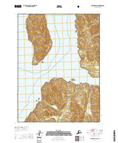 Ketchikan B-3 SW 2018 topographic map thumbnail