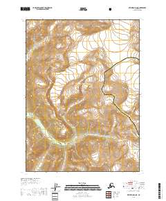 Ketchikan D-2 NE 2018 topographic map thumbnail