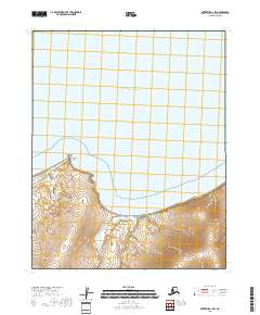 Kotzebue A-1 SW topographic map thumbnail
