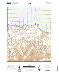 Kotzebue A-3 SW topographic map thumbnail