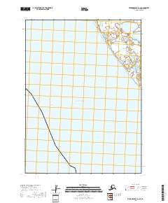 Kuskokwim Bay D-1 SE topographic map thumbnail