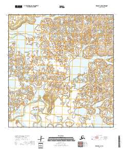 Kwiguk A-1 NE topographic map thumbnail