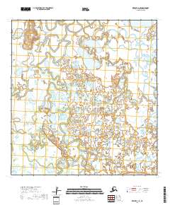 Kwiguk A-1 SE topographic map thumbnail