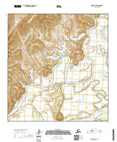 Kwiguk A-2 SE topographic map thumbnail
