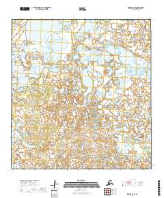 Kwiguk B-1 SE topographic map thumbnail