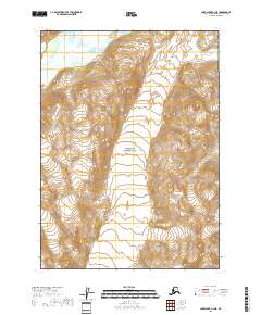 Lake Clark A-1 NE topographic map thumbnail
