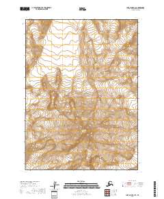 Lake Clark A-1 SE topographic map thumbnail