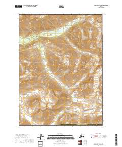 Lake Clark A-2 NW topographic map thumbnail