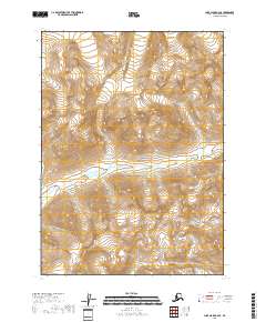 Lake Clark A-2 SE topographic map thumbnail