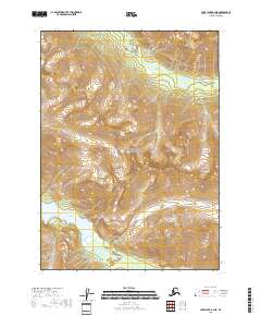 Lake Clark A-3 NE topographic map thumbnail