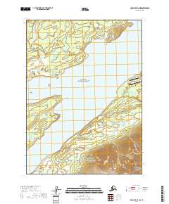 Lake Clark A-4 NW topographic map thumbnail