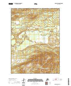 Lake Clark A-5 NW topographic map thumbnail