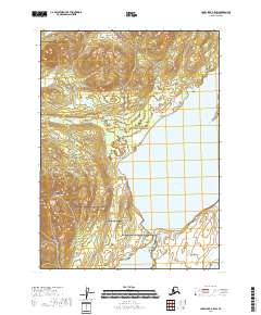 Lake Clark A-5 SW topographic map thumbnail